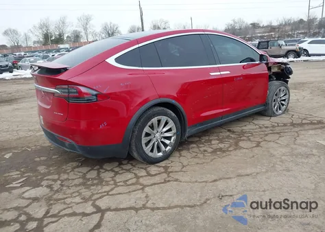2021 Tesla Model X Long Range Dual Motor All-Wheel Drive/Long Range Plus Dual Motor All-Wheel Drive from USA, damaged, VIN 5YJXCAE22MF319557